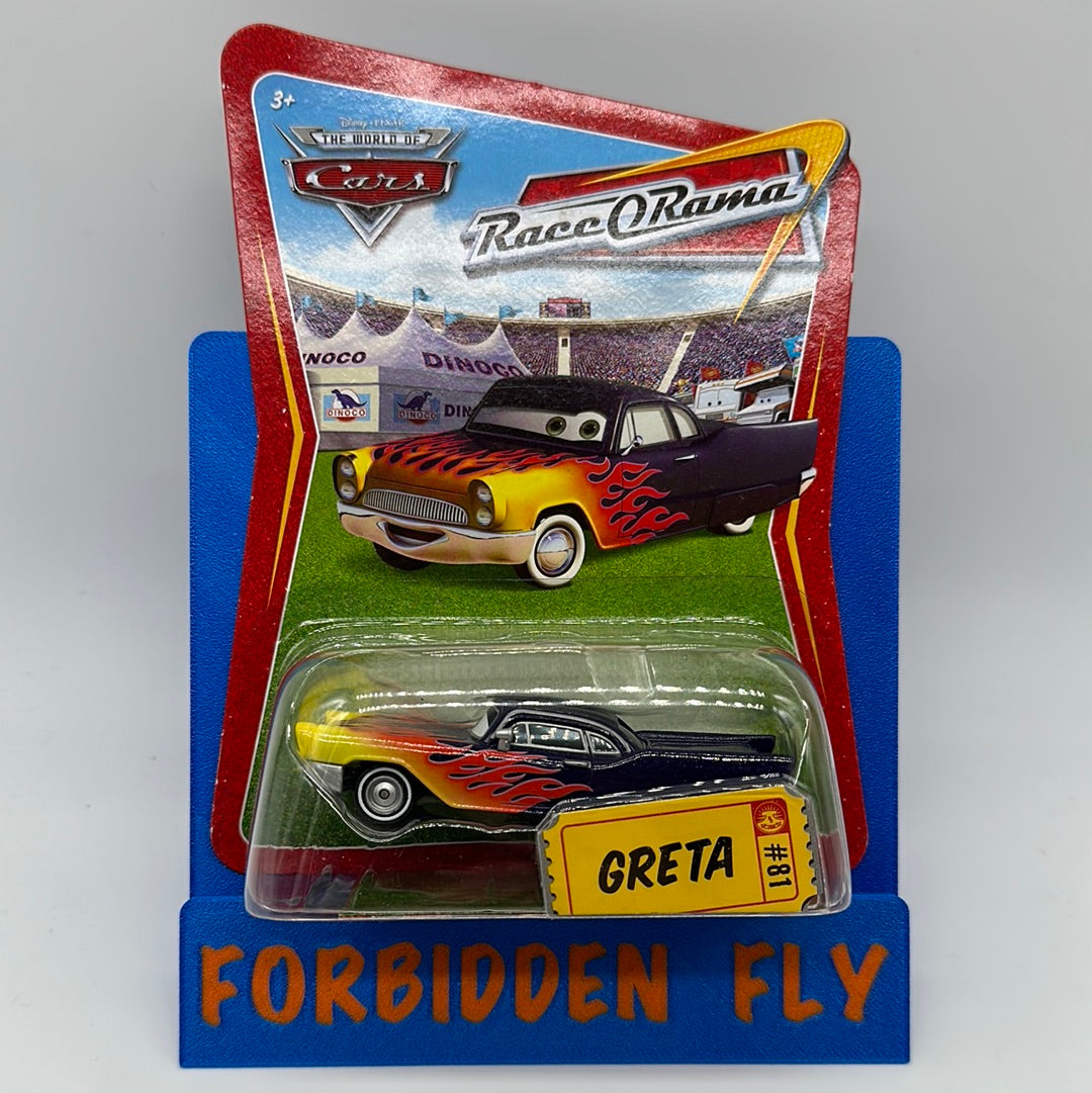 Disney Pixar Cars Movie - Race O Rama - Greta
