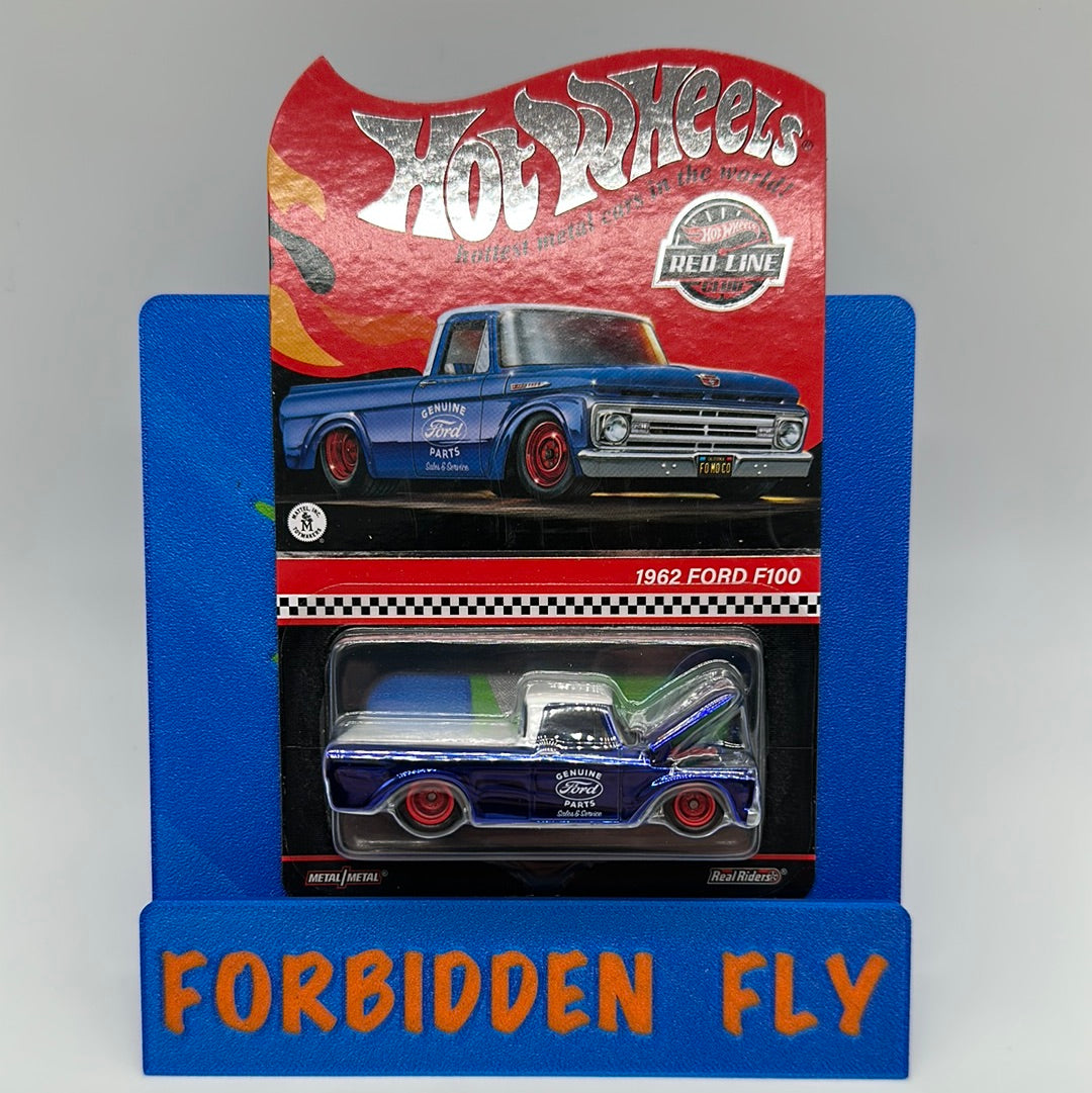 Hot Wheels RLC Red Line Club - 2022 Release - Blue 1962 Ford F100