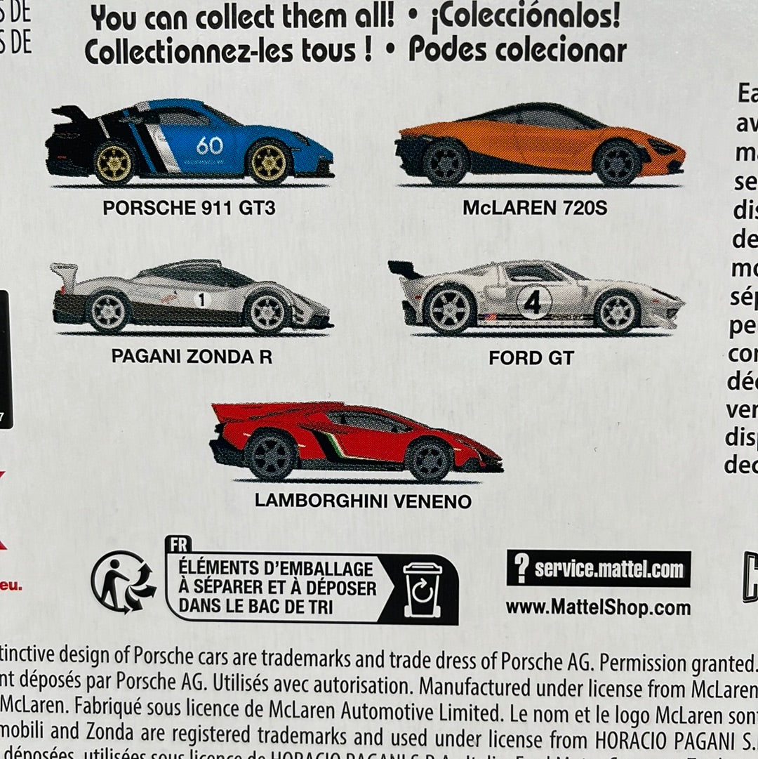 Hot Wheels Car Culture - 2023 Speed Machines Premium Set of 5