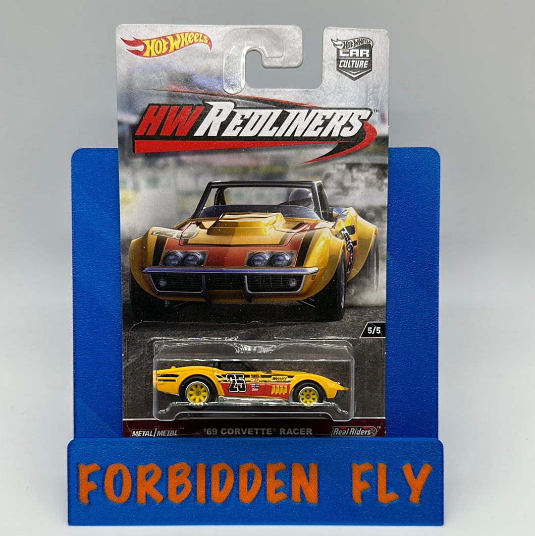 Hot Wheels Car Culture - HW Redliners Series Single #4/5 - ‘69 Corvette Racer