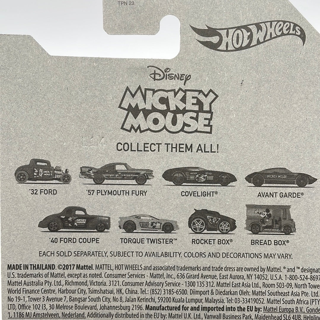 Hot Wheels 2018 Wal Mart Exclusive Disney Series - ‘32 Ford - Mickey Mouse - Steamboat Willie - # 1/8