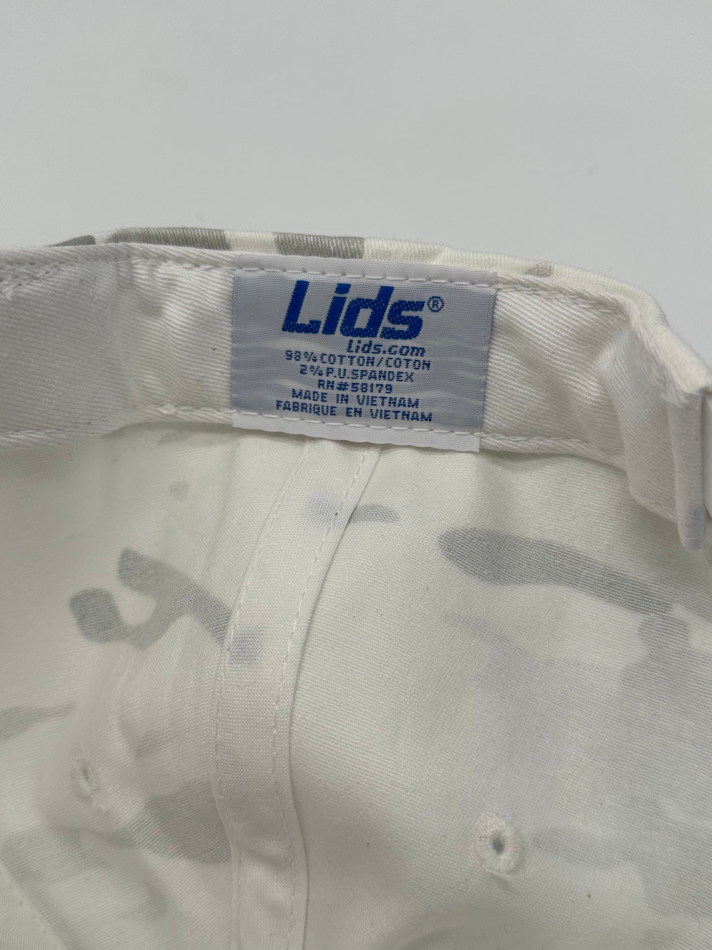 NVRLand Drip - White “Snow Camo” Crash Test Gummy Chase Hat