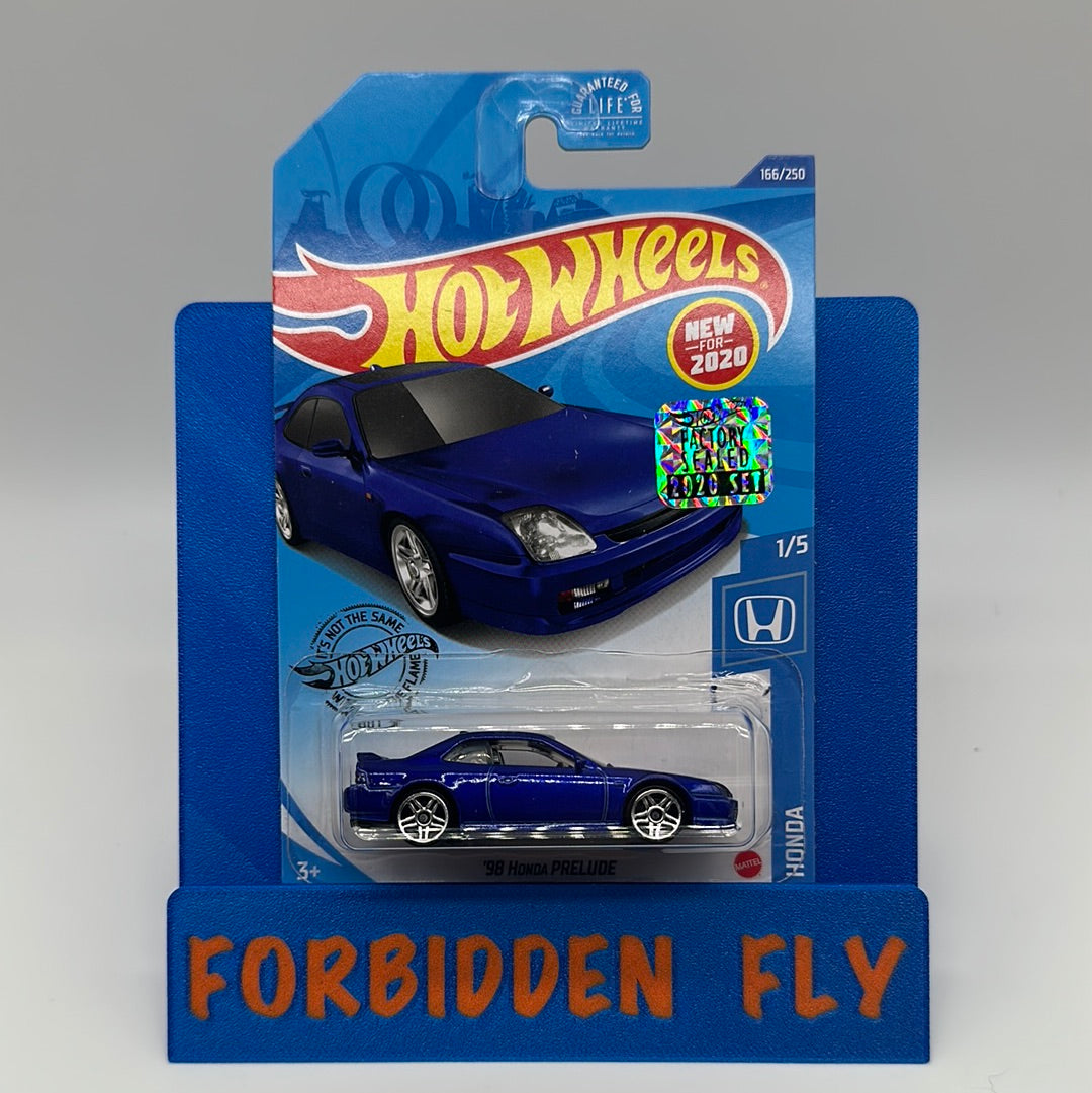 Hot Wheels Mainline - Factory Stickered 2020 P Case - Blue ‘98 Honda Prelude