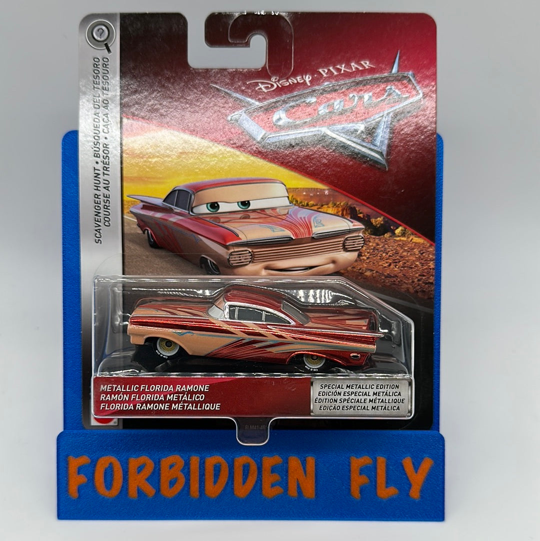 Disney Pixar Cars Movie - Scavenger Hunt Chase - Metallic Florida Ramone