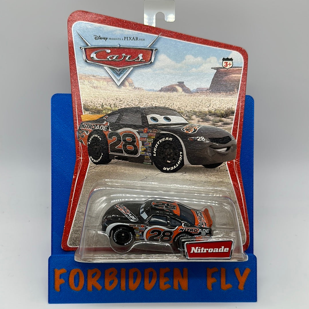 Disney Pixar Cars Movie - 2005 Original Desert Series - Piston Cup Racer #28 Nitroade