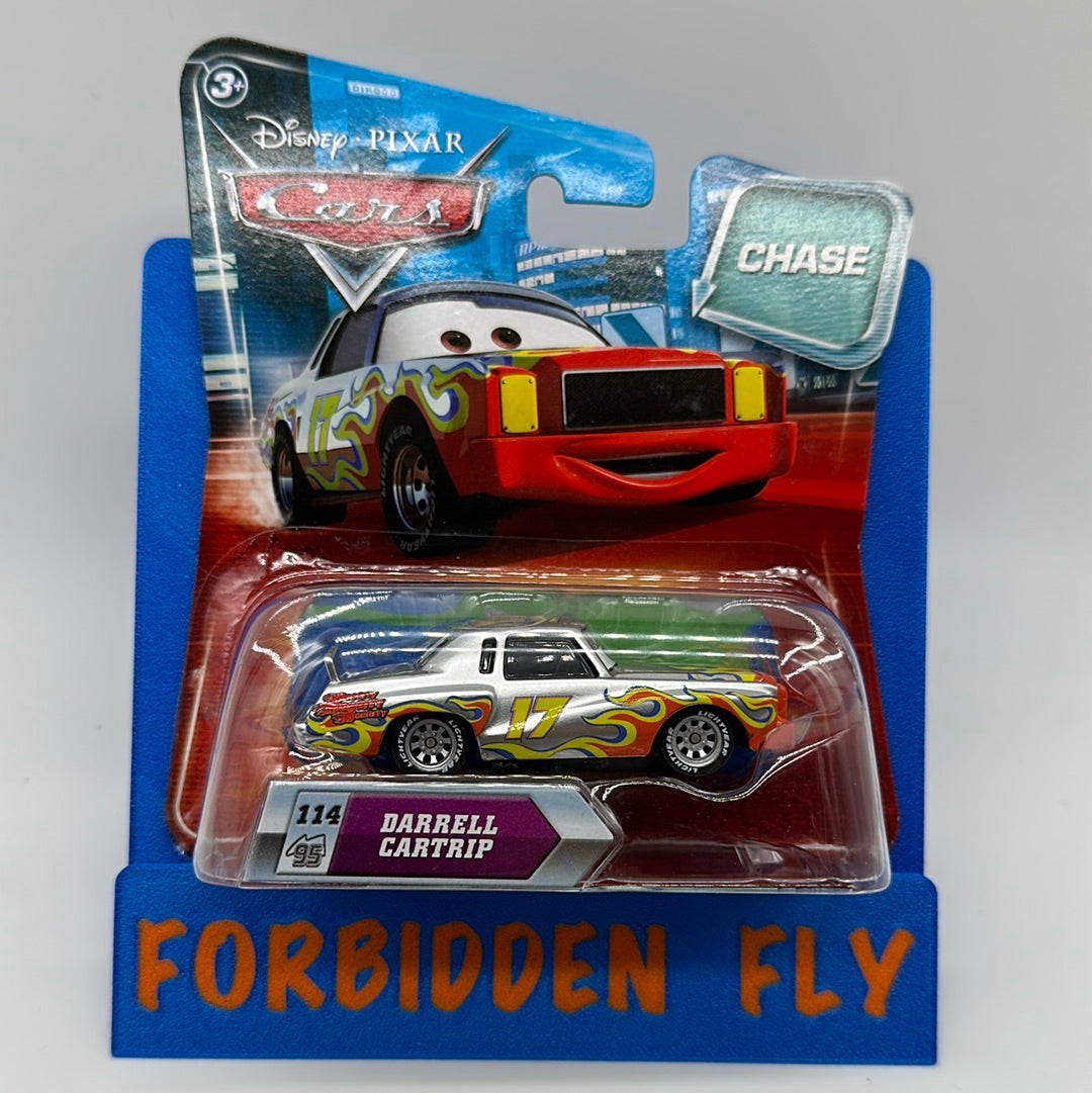 Disney Pixar Cars Movie - Chase Silver Piston Cup Racer #17 Darrell Cartrip