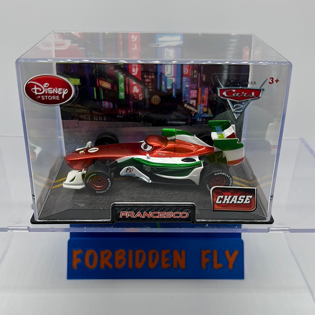 Disney Pixar Cars Movie - Disney Store Parks 1:43 Exclusive - Chase Metallic Francesco Bernoulli