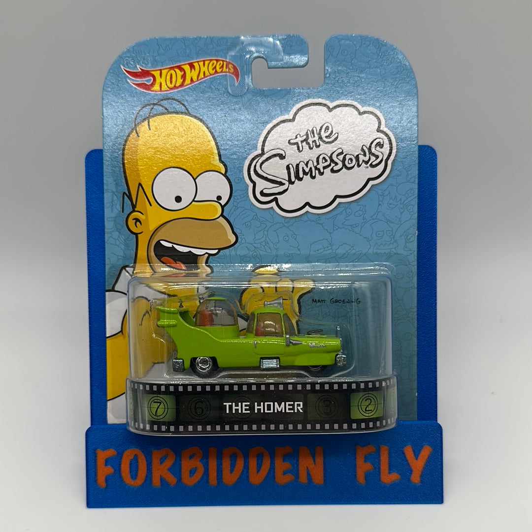 Hot Wheels 2013 Retro Entertainment Premium The Simpsons The Homer Forbidden Fly