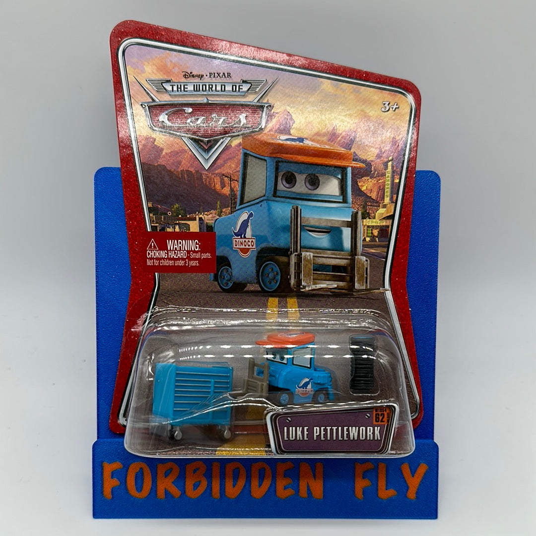 Disney Pixar Cars Movie - World of Cars - #62 Luke Pettlework (Dinoco Pitty)