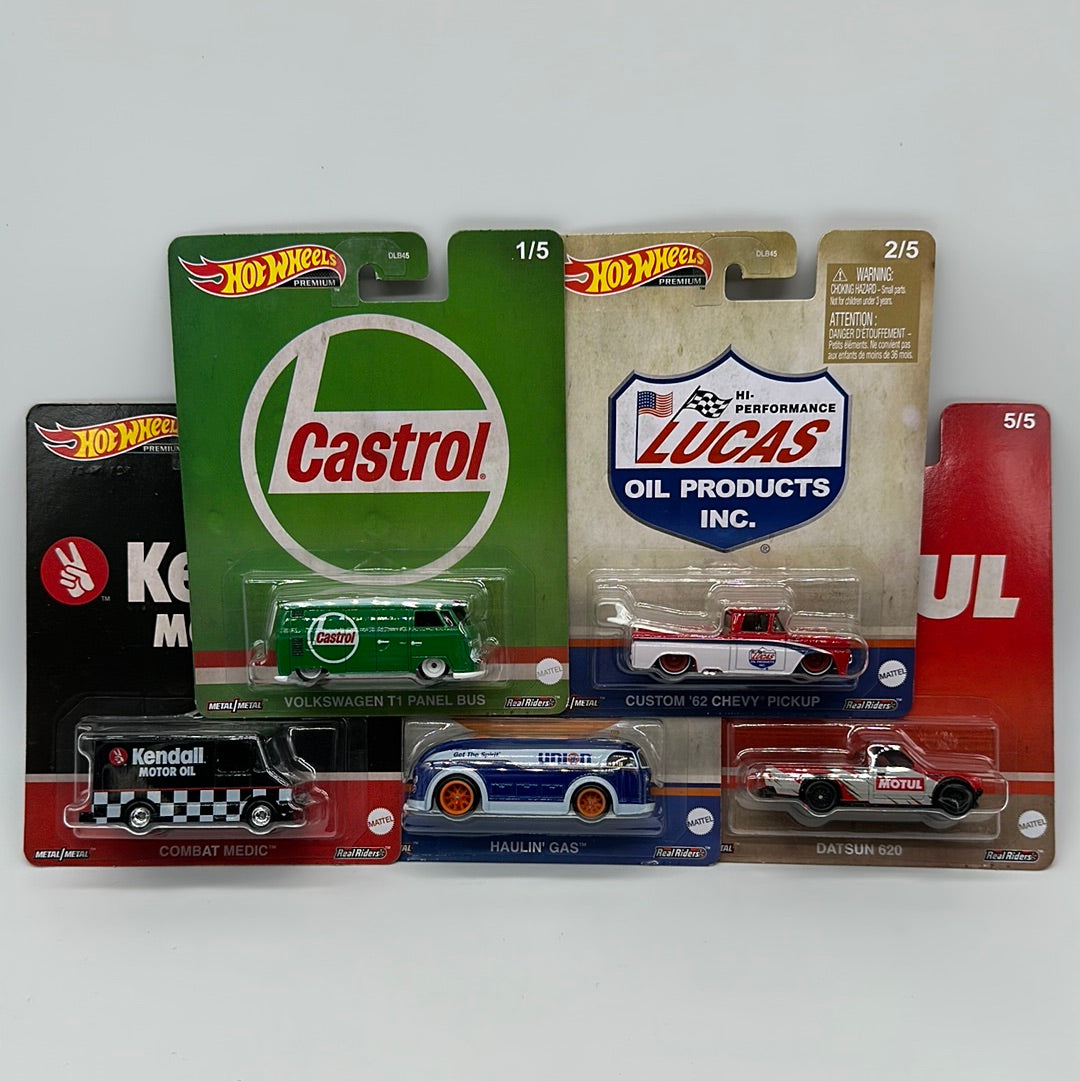 Hot Wheels Premium - Pop Culture Entertainment 2023 Mix U - Set of 5