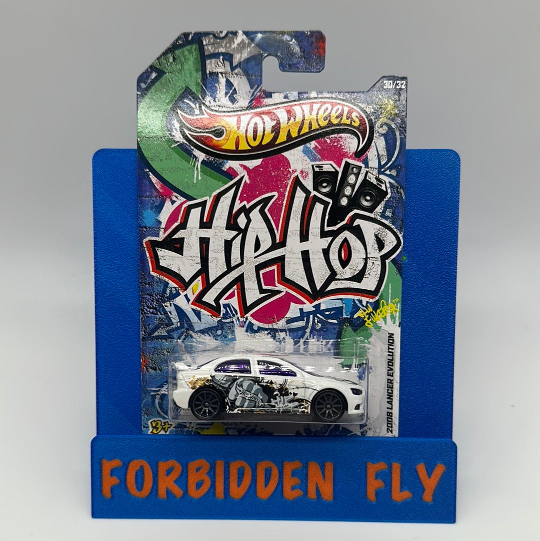 Hot Wheels Mainline - HW Jukebox Set - Hip Hop Graffiti 2008 Mitsubishi Lancer Evolution