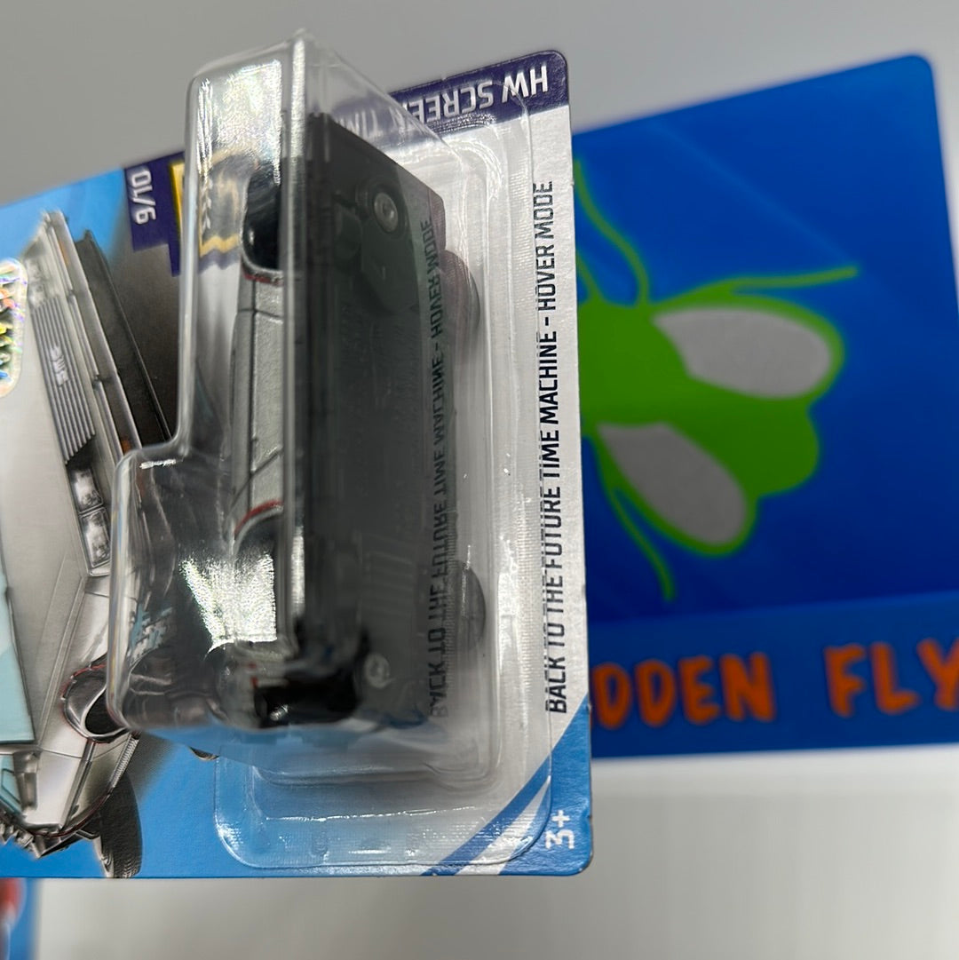 Hot Wheels Mainline - Factory Stickered 2019 E Case - Back to the Future Time Machine - Hover Mode