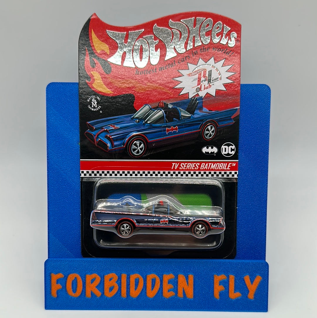 Hot Wheels RLC Red Line Club - 2021 Release - Blue TV Series Batmobile