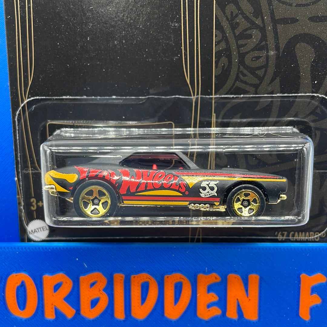 Hot Wheels Mainline - 2023 55th Anniversary - Wave 2 - Black & Gold - ‘67 Camaro