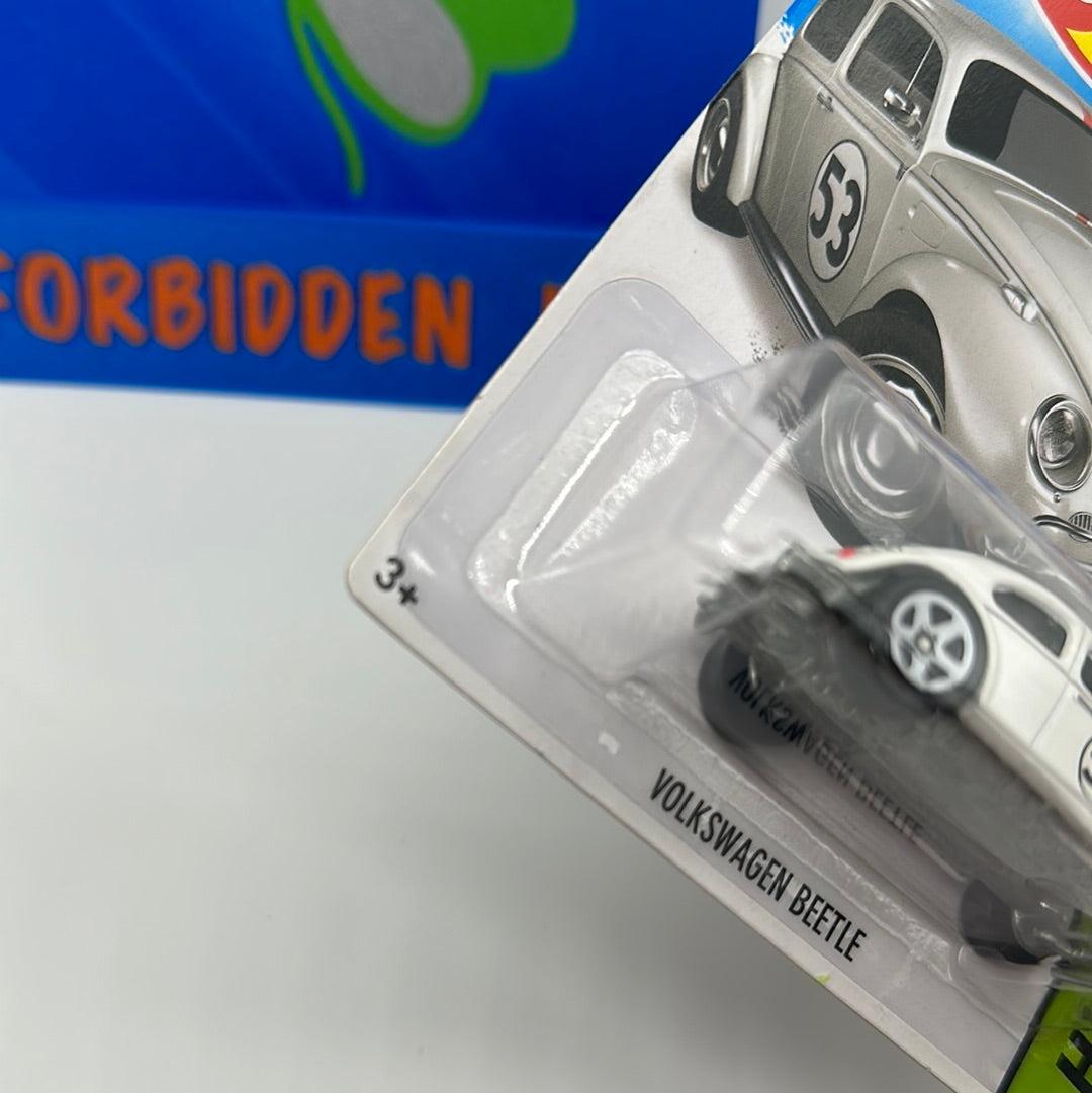 Hot Wheels Mainline - Factory Stickered 2014 - Herbie the Love Bug Volkswagen Beetle