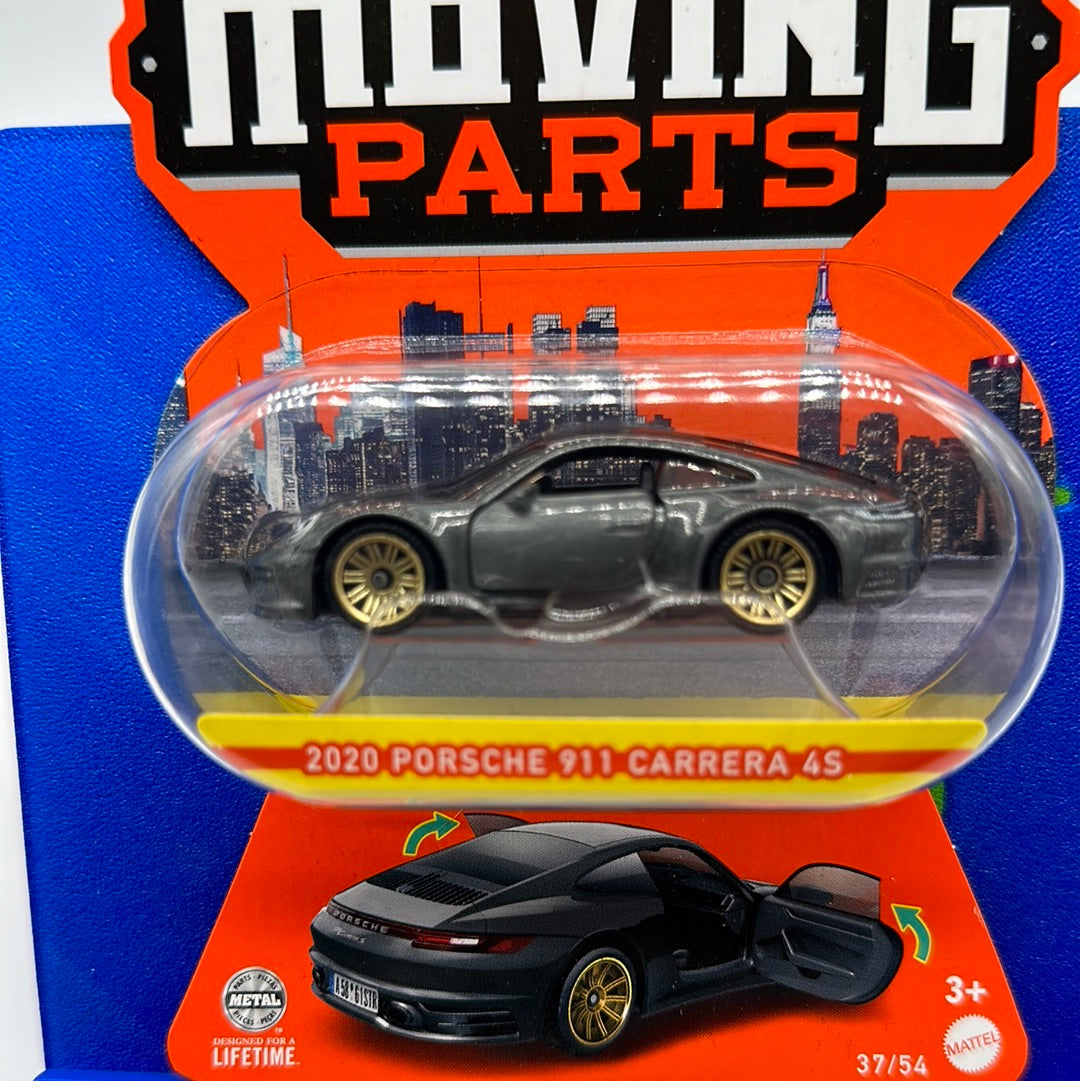 Matchbox Moving Parts Series - 2020 Porsche 911 Carrera 4S - Silver