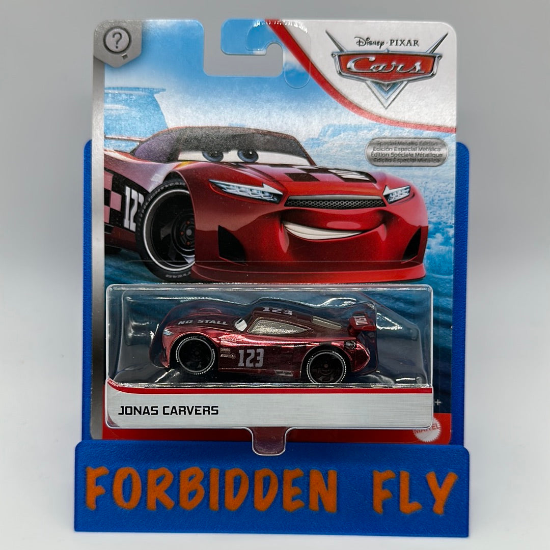 Disney Pixar Cars Movie - Scavenger Hunt Chase - Metallic Jonas Carvers