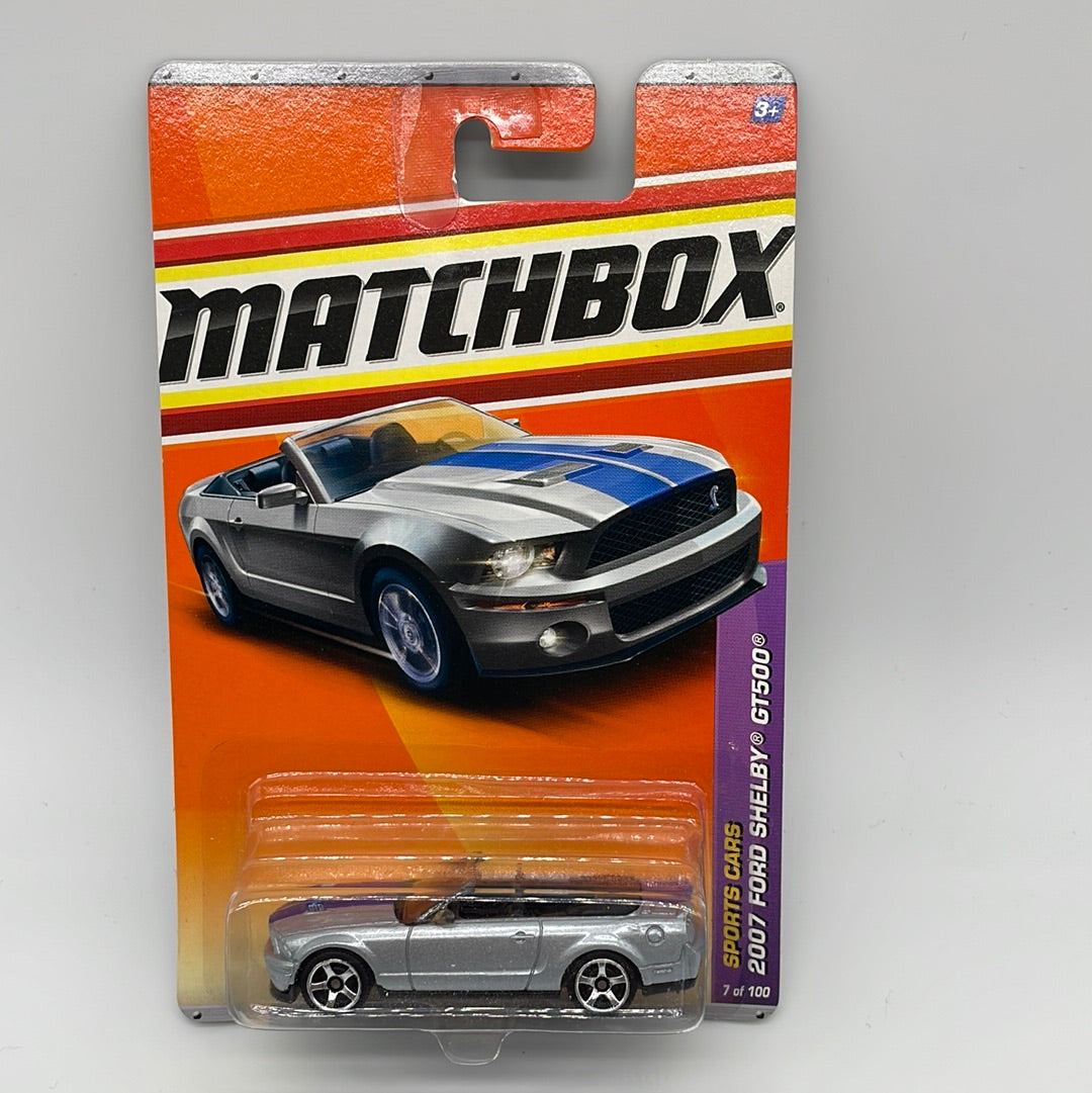 Matchbox - 2011 Mainline - 2007 Ford Shelby GT500 - Silver - # 7/100