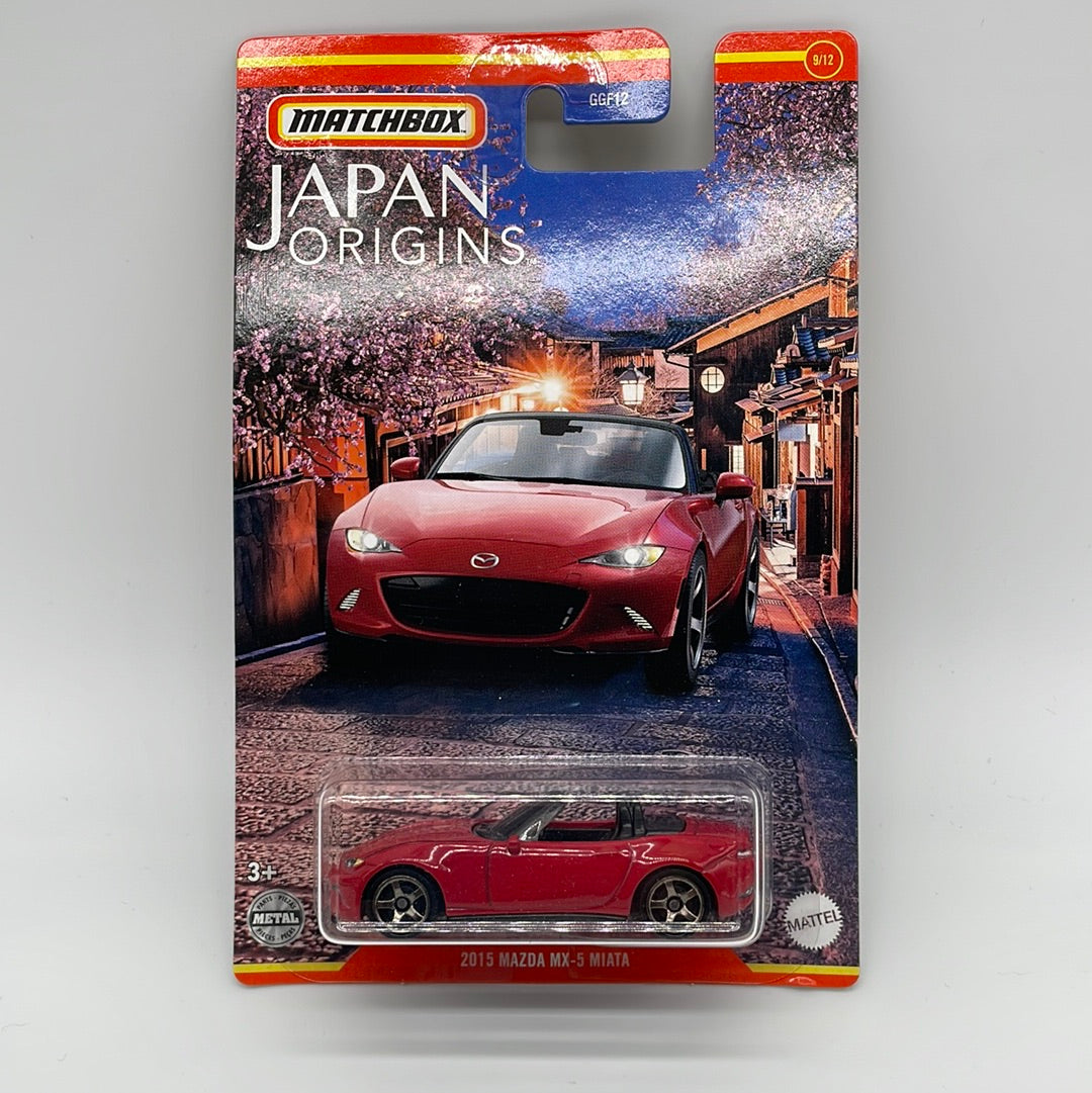 Matchbox - Japan Origins Series (#9/12) - 2015 Mazda MX-5 Miata - Red