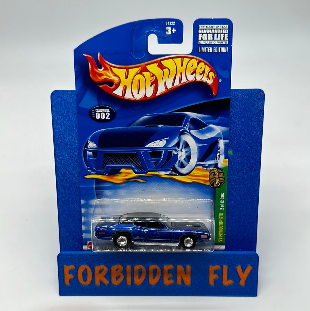 Hot Wheels Regular Treasure Hunt - 2002 (#2/12) - ‘71 Plymouth GTX