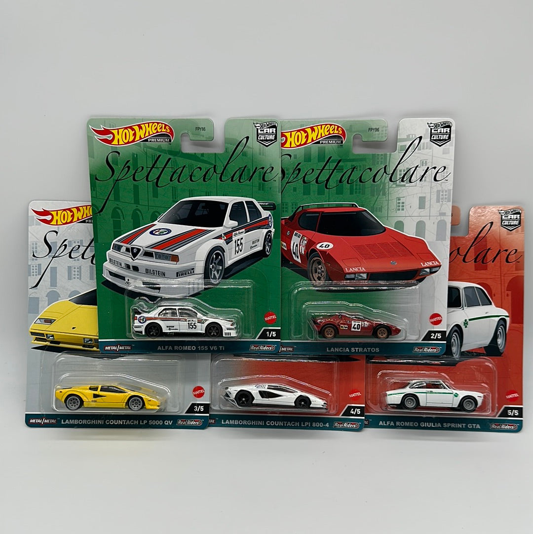 Hot Wheels Car Culture - Spettacolare Premium Set of 5