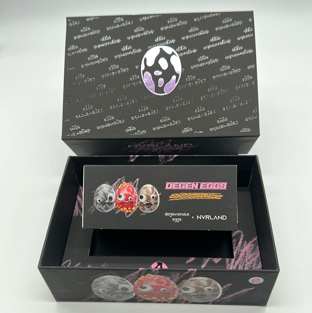 NVRLand Collectibles - Degenerate Eggs Release Car - Tesla