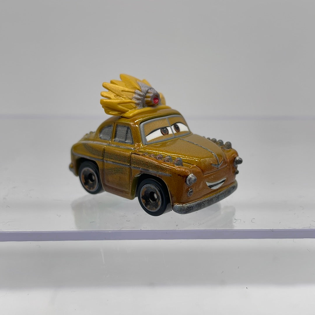 Disney Pixar Cars Metal Mini Racers - On The Road 2023 Series 2 - # 14 Chieftess - New In Box