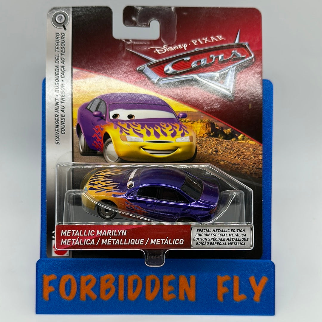 Disney Pixar Cars Movie - Scavenger Hunt Chase - Metallic Marilyn