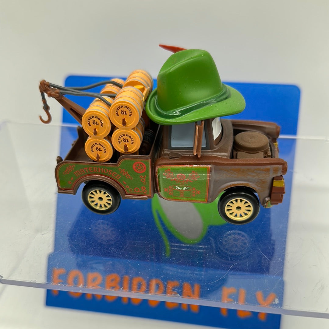Disney Pixar Cars Movie - Disney Store Parks 1:43 Exclusive - Materhosen Mater (Loose)