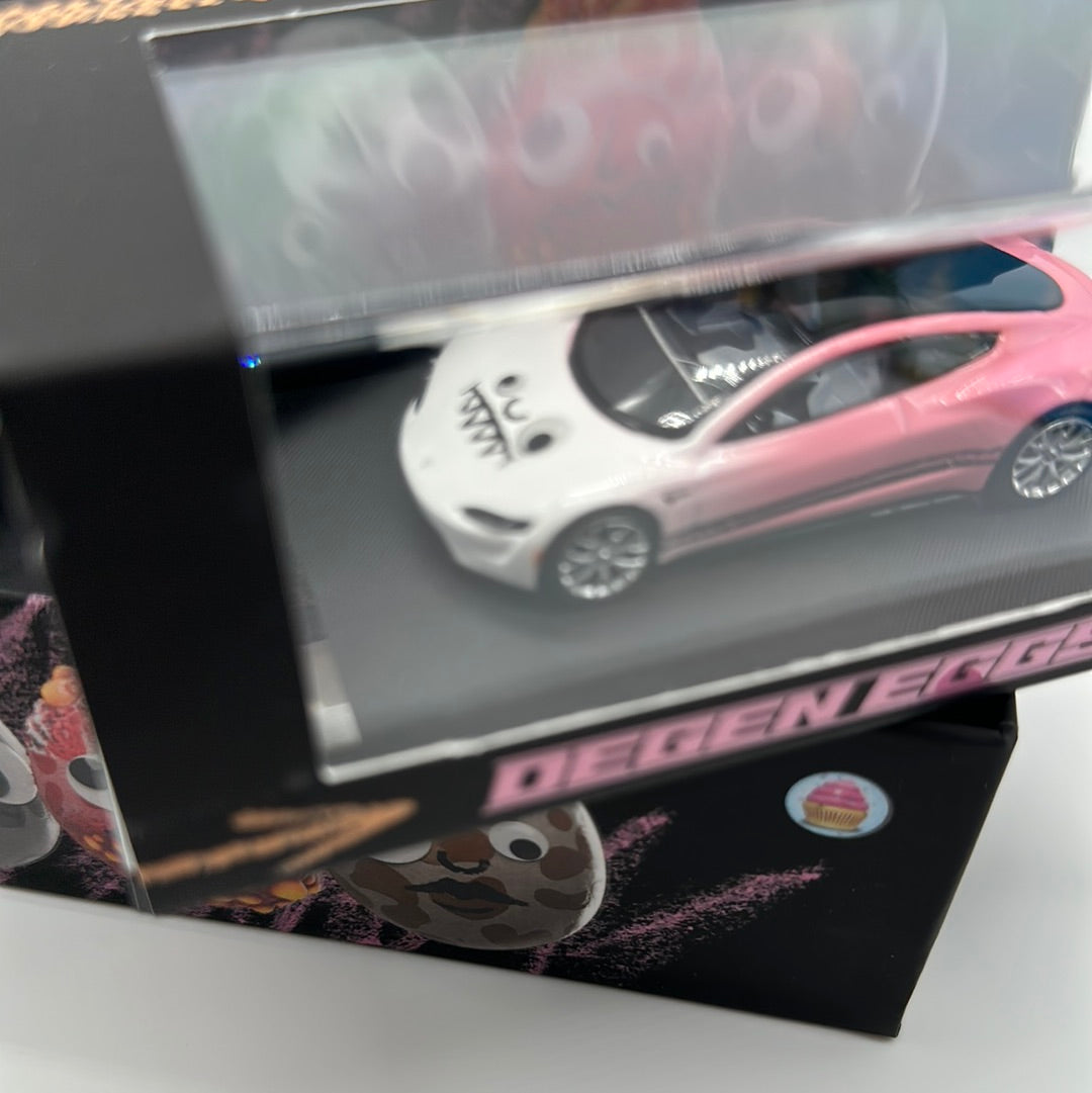 NVRLand Collectibles - Degenerate Eggs Release Car - Tesla