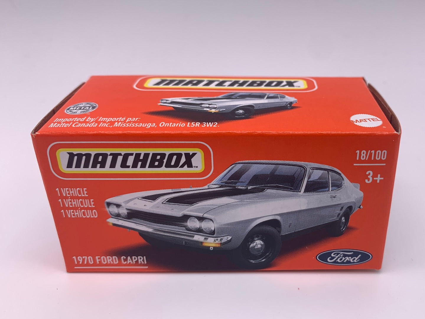Matchbox Power Grabs - #18/100 - 1970 Ford Capri