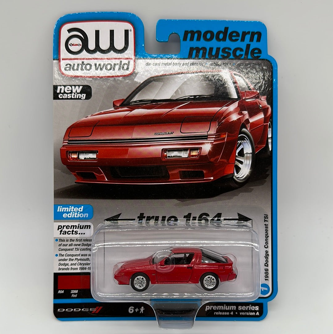 Auto World Modern Muscle Series - Release 4 - 1986 Dodge Conquest TSi - Version A