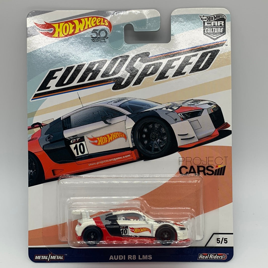 Hot Wheels Car Culture Premium - Euro Speed Series Single - #5/5 - Audi R8 LMS