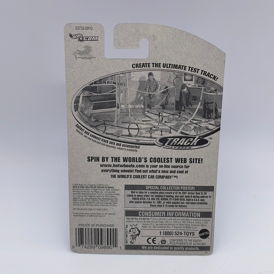 Hot Wheels Mainline - 2001 #204 - Ferrari 360 Modena Black