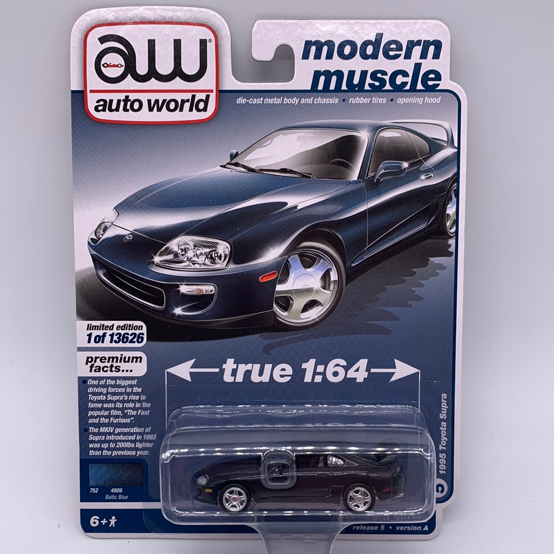 Auto World Modern Muscle Series - Release 5 - 1995 Toyota Supra - Version A
