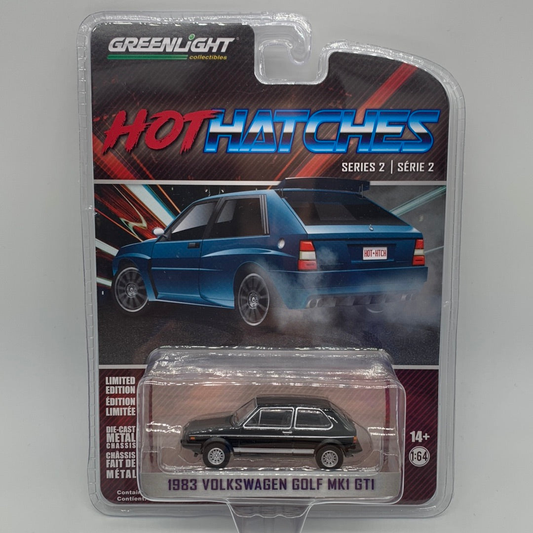 GreenLight Hot Hatches Series 2 - #63020-D - 1983 Volkswagen Golf MK1 GTI