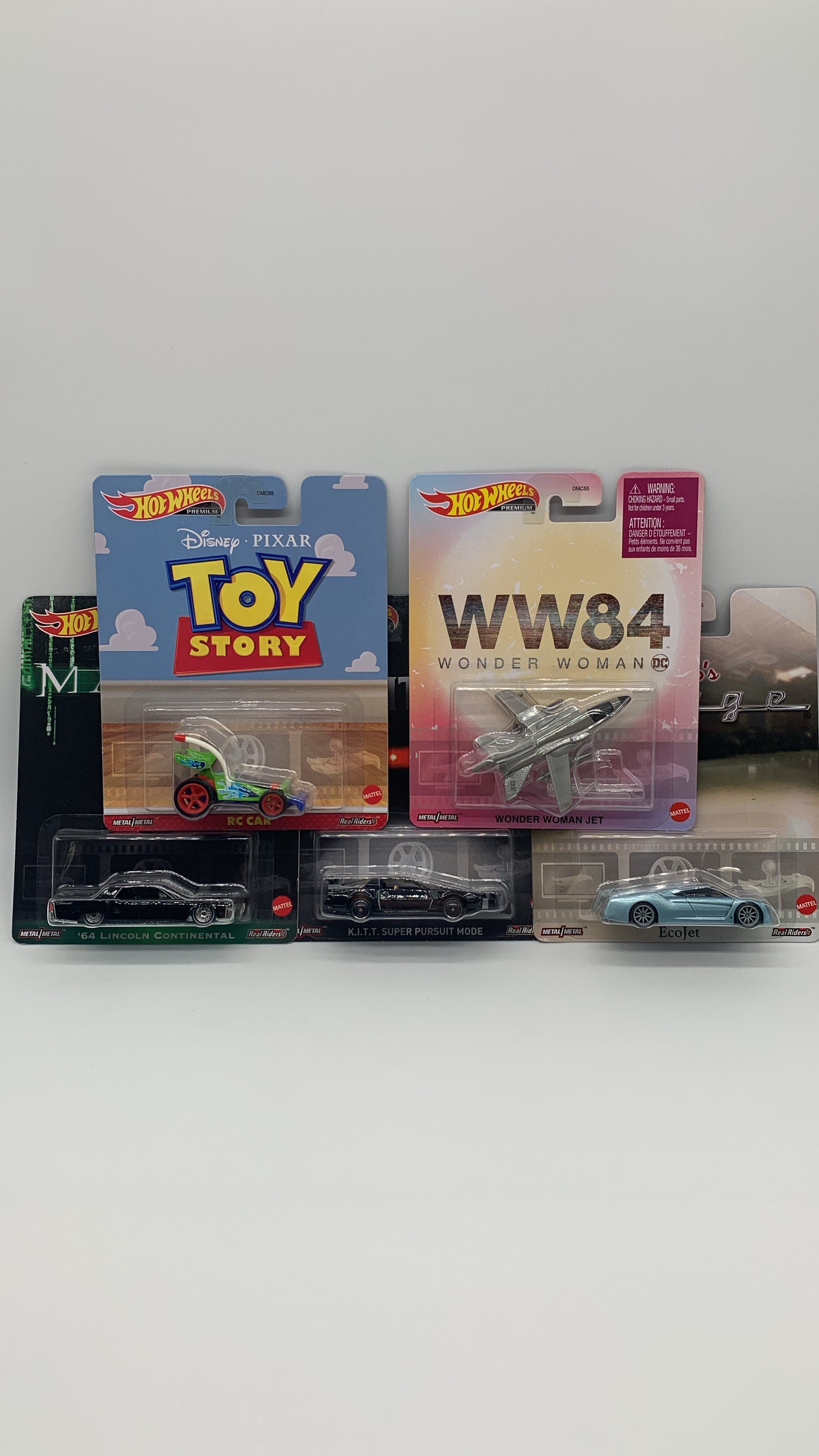 Hot Wheels Premium - Retro Entertainment 2022 Mix M Series - Set of 5