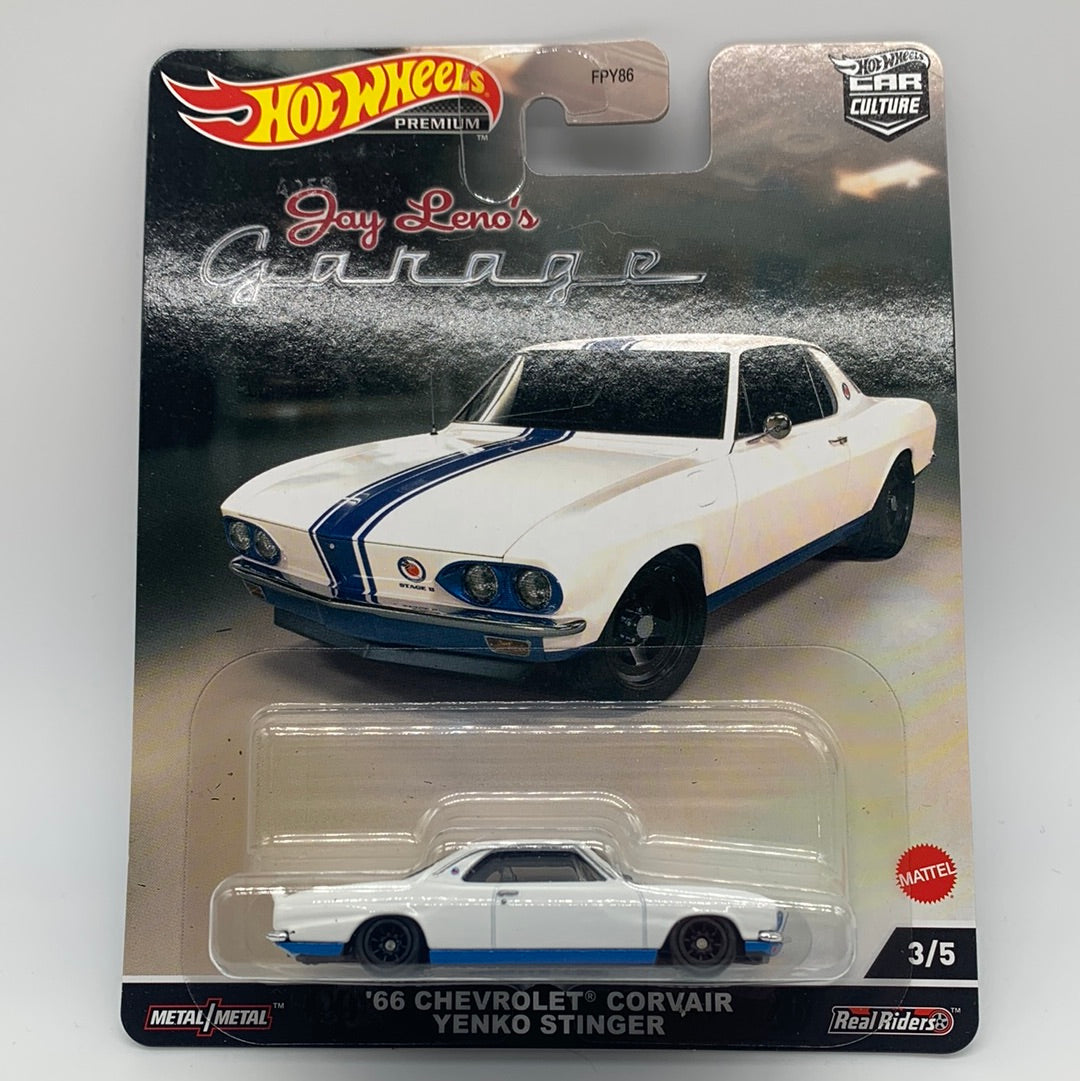 Hot Wheels Car Culture Premium - Jay Leno’s Garage Single - #3/5 - ‘69 Chevrolet Corvair Yenko Stinger