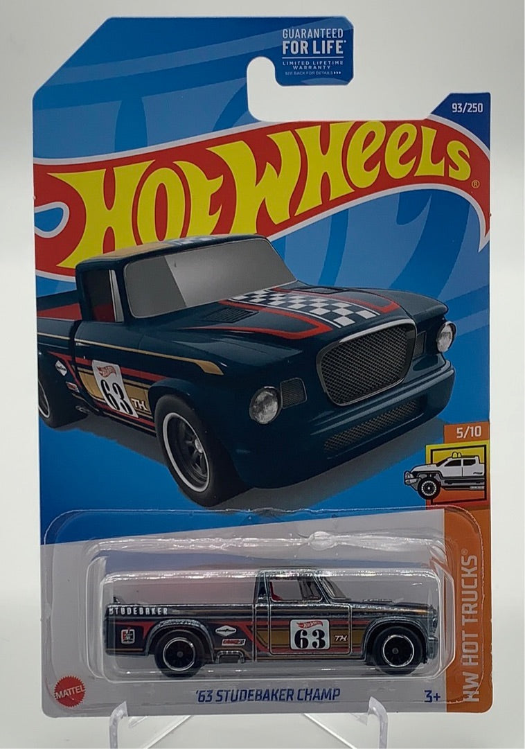 Hot Wheels 2022 D Case '63 Studebaker Champ Super Treasure Hunt