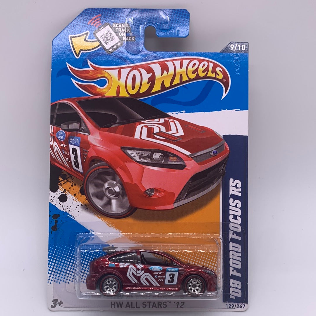 Hot Wheels Super Treasure Hunt - 2012 P Case - ‘09 Ford Focus RS