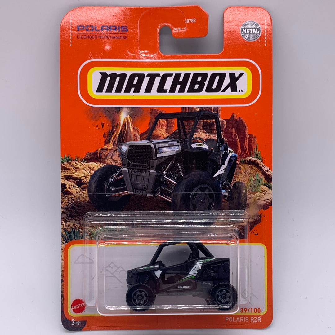 Matchbox Mainline - 2022 #39/100 - Black Polaris RZR