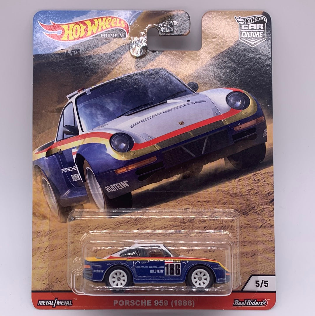 Hot Wheels Car Culture Premium - Wild Terrain Series - #5/5 - Porsche 959 (1986)