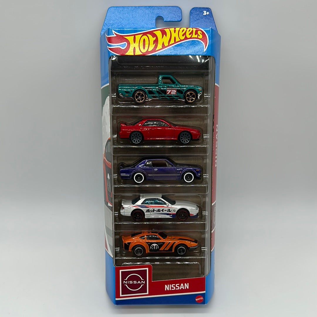 Hot Wheels 5 Pack - 2023 Nissan Set