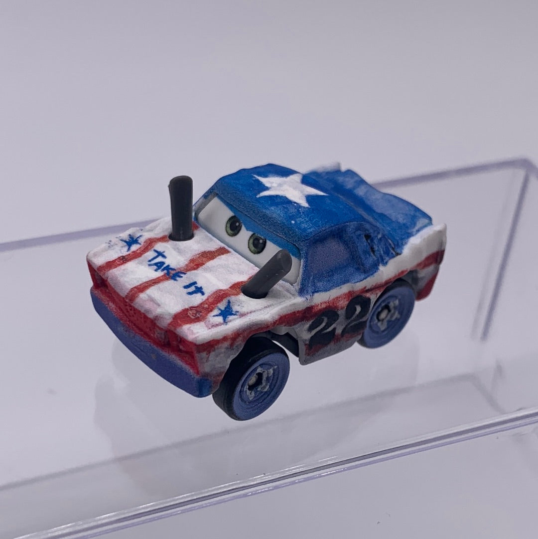 Disney Pixar Cars Movie Metal Mini Racers - Loose Cigalert Thunder Hollow Demo Derby