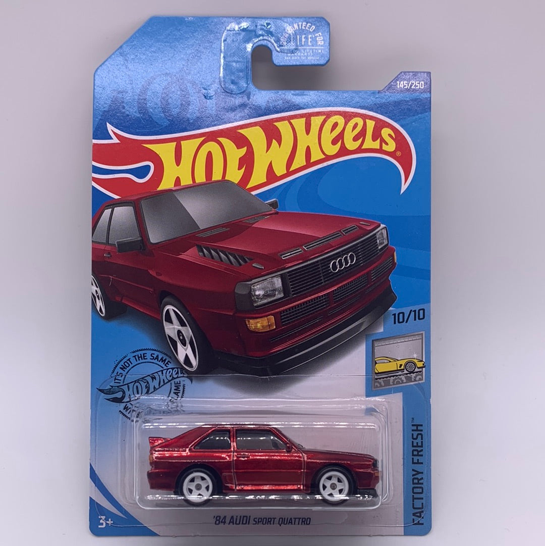 Hot Wheels Super Treasure Hunt - 2020 H Case - ‘84 Audi Sport Quattro