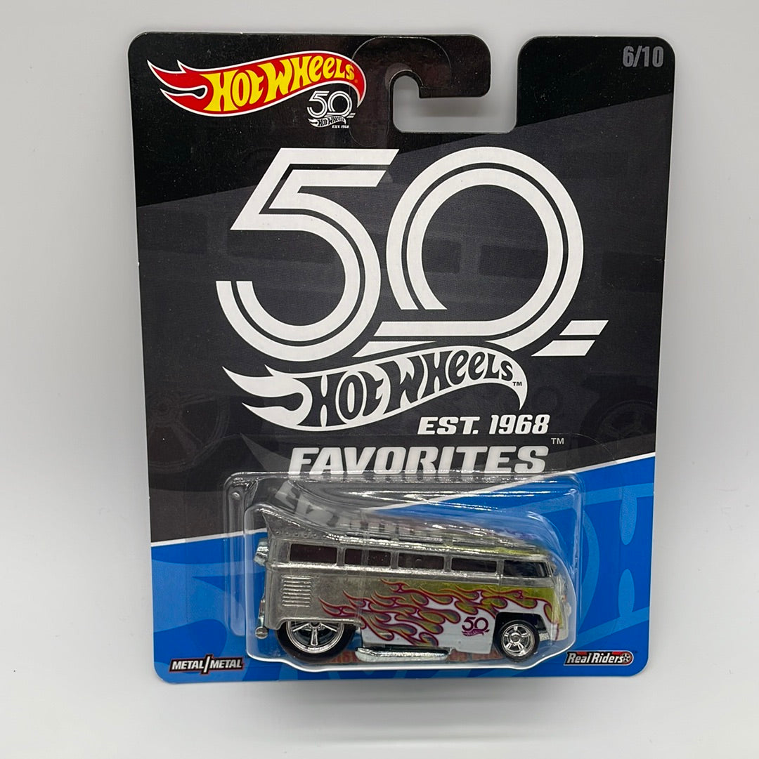 Hot Wheels Premium - 50th Favorites - #6/10 - Volkswagen T1 Drag Bus