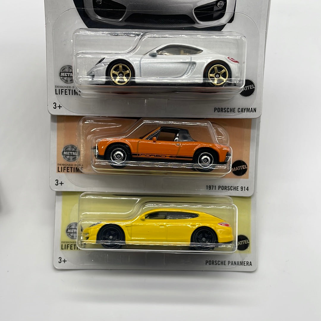 Matchbox - 2023 Porsche 70 Years Series - Walmart Exclusive Complete Set of 6