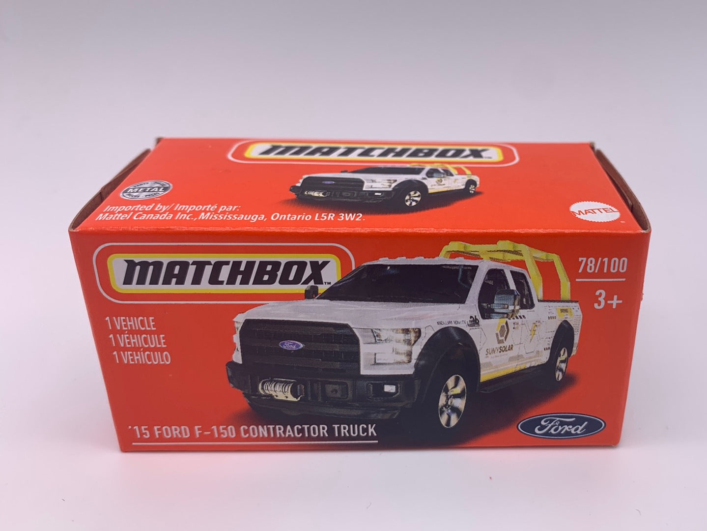 Matchbox Power Grabs - #78/100 - ‘15 Ford F-150 Contractor Truck