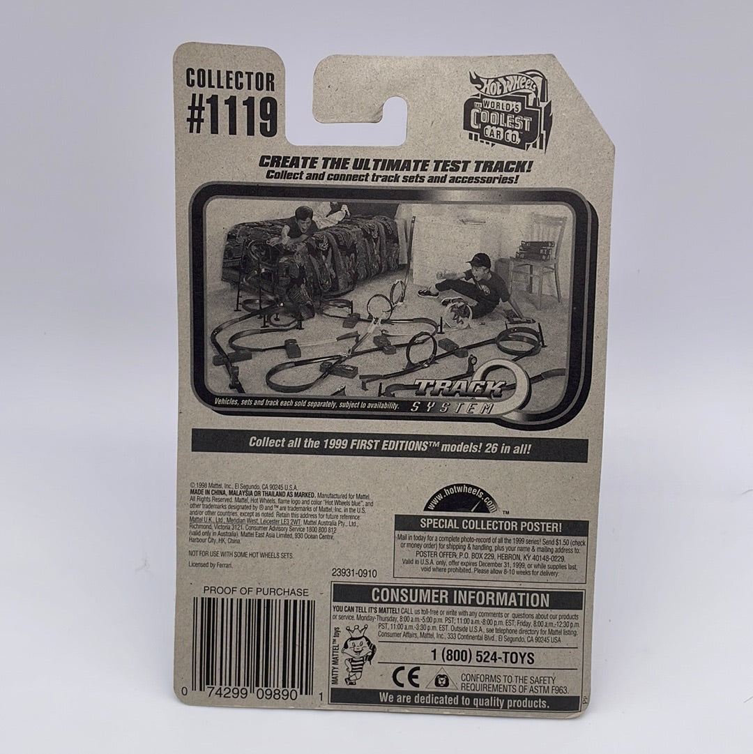 Hot Wheels Mainline - 1999 - Ferrari F355 Spider Red