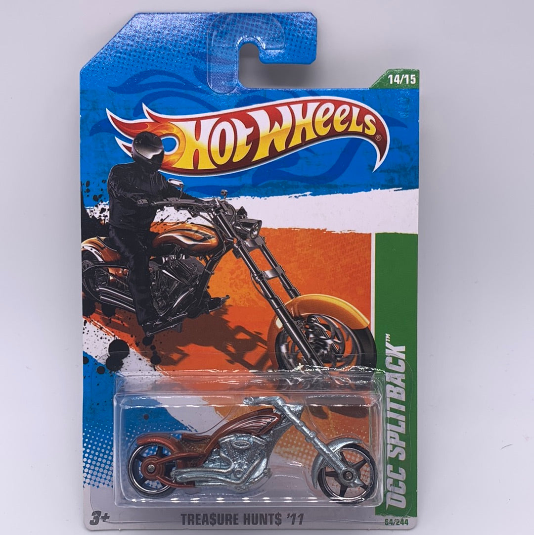 Hot Wheels Super Treasure Hunt - 2011 P Case - OCC Splitback